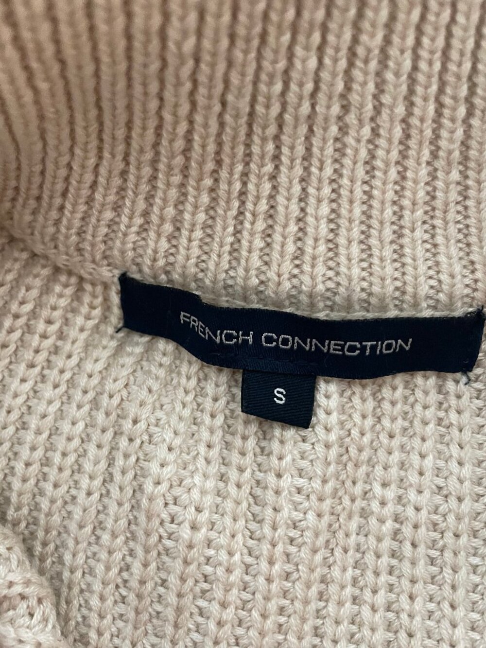 FRENCH CONNECTION Half Zip Sweater - Picture 3 of 3